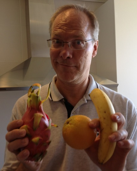 We had fruit waiting in our new apt.