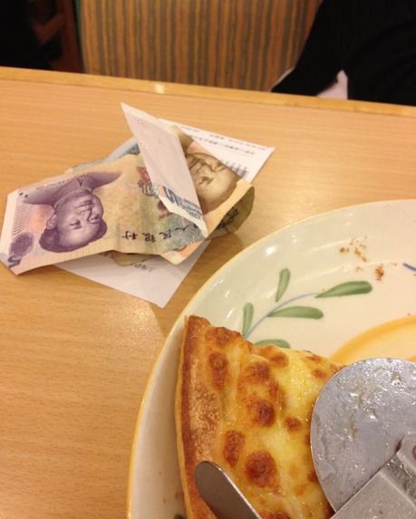 The Pizza was good